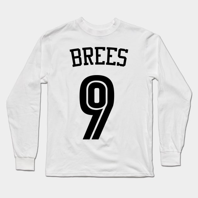 Drew Brees Long Sleeve T-Shirt by Cabello's